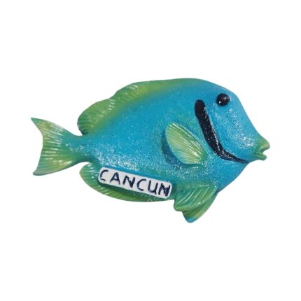 cancun fish shaped fridge magnets playful mexican caribbean gift & kids room fridge decor