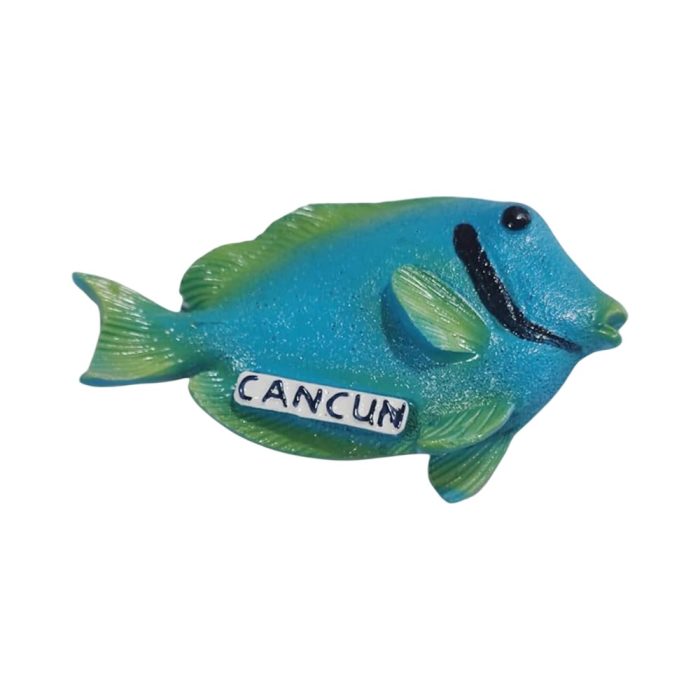 cancun fish shaped fridge magnets playful mexican caribbean gift & kids room fridge decor