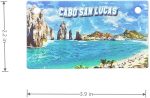 cabo san lucas mexico fridge magnets vibrant beach resort souvenir & tropical fridge decor with arch rock landscape​