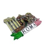 rome italy fridge magnet – ancient ruins and roman history travel gift & classic whiteboard accent