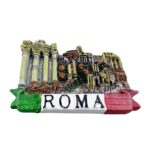 rome italy fridge magnet – ancient ruins and roman history travel gift & classic whiteboard accent