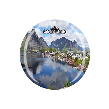 bryggen bergen norway fridge magnet – iconic waterfront heritage buildings for nordic travel lovers