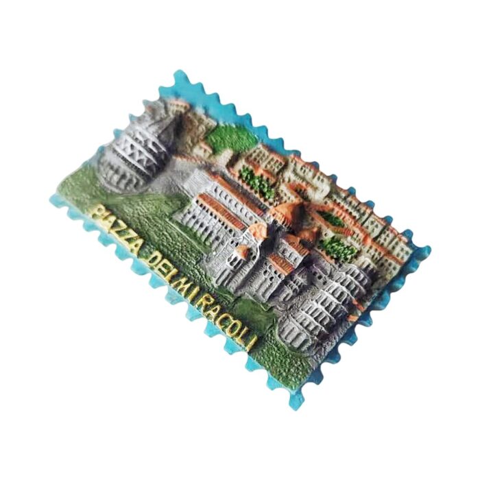 piazza dei miracoli pisa italy fridge magnet – cathedral & leaning tower travel souvenir