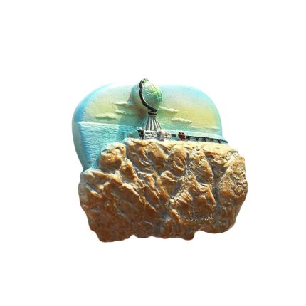 north cape norway fridge magnet – arctic globe landmark souvenir from the top of europe