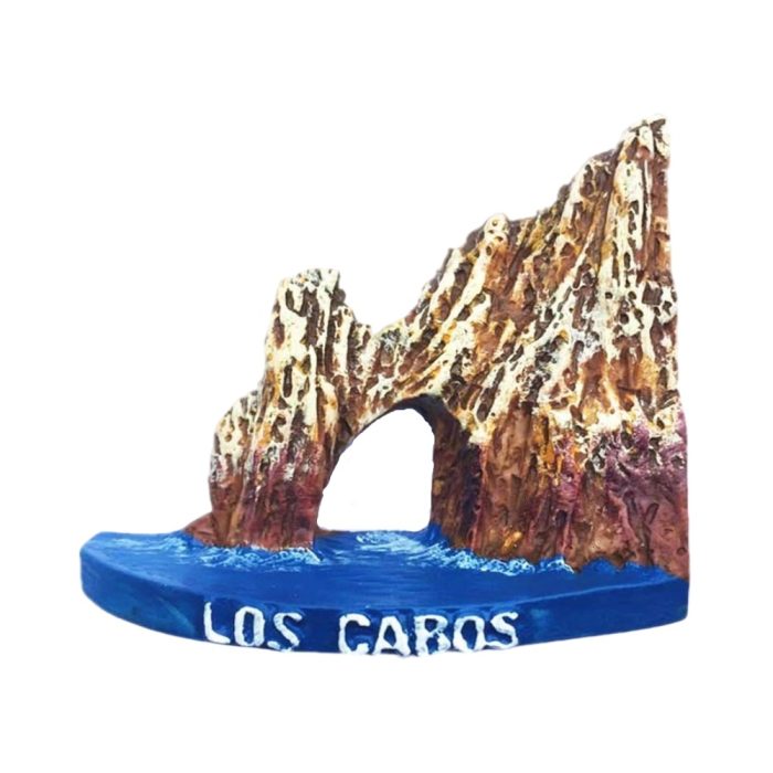 los cabos arch fridge magnet 3d mexico baja california rock formation & coastal landscape art