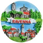 ravenna italy fridge magnet – ancient basilica scenic souvenir for travel enthusiasts & locker decor