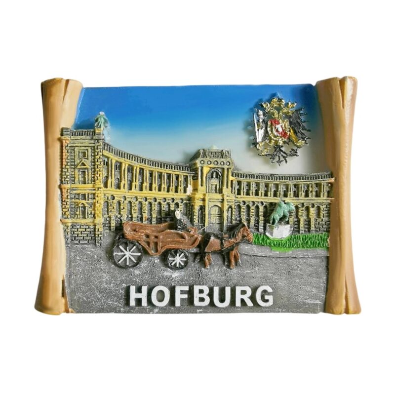 hofburg palace austria fridge magnets – historical vienna travel keepsake & cultural home decor