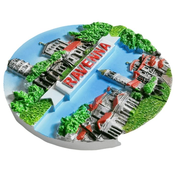 ravenna italy fridge magnet – ancient basilica scenic souvenir for travel enthusiasts & locker decor