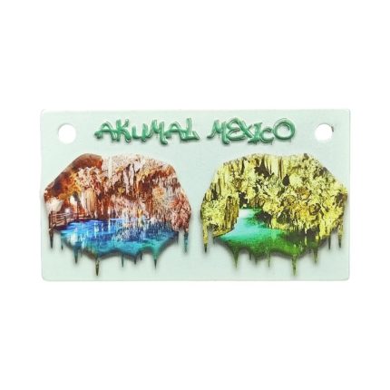 akumal mexico cenote fridge magnets mystical cave diving memory & mayan riviera travel keepsake​