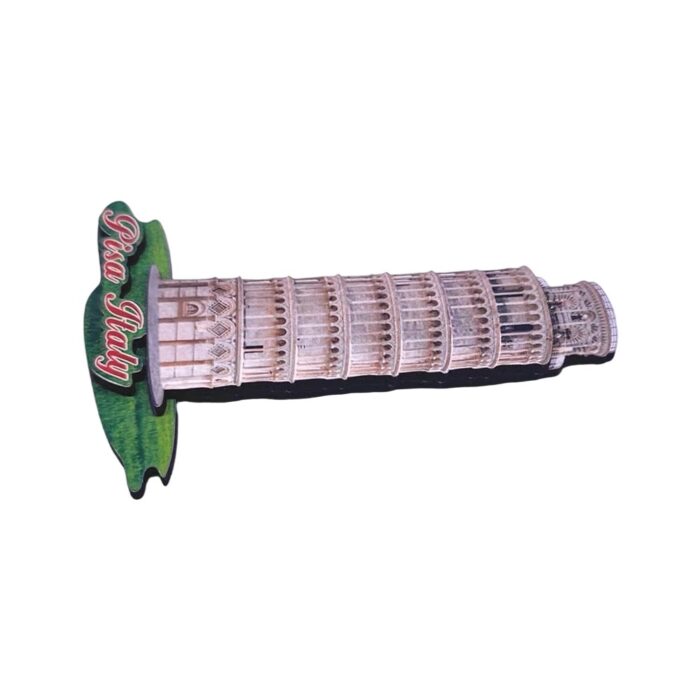 leaning tower of pisa italy fridge magnet – classic travel keepsake & whiteboard display