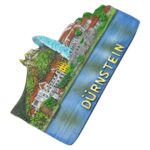 dürnstein austria river view fridge magnets – danube valley souvenir & quiet village charm decor