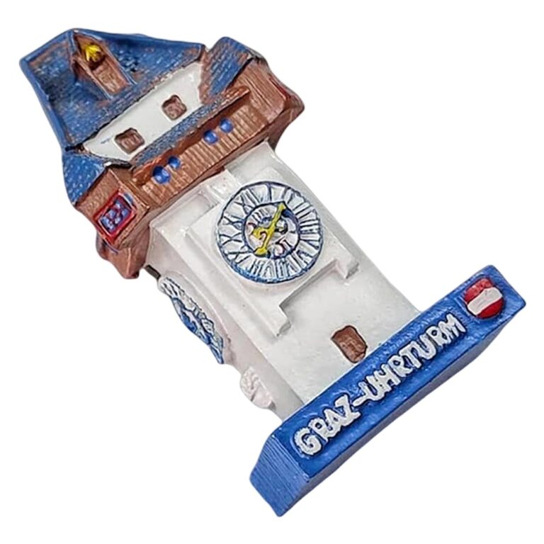 graz clock tower austria fridge magnets – graz uhrturm landmark souvenir & iconic city gift