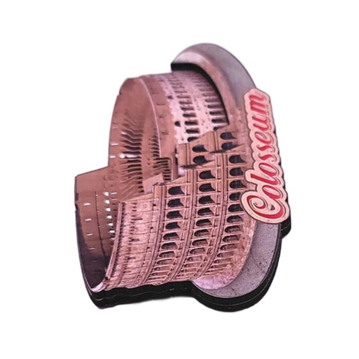 colosseum rome italy fridge magnet – historical landmark souvenir & magnetic decor