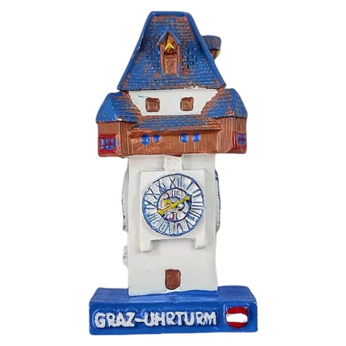 graz clock tower austria fridge magnets – graz uhrturm landmark souvenir & iconic city gift