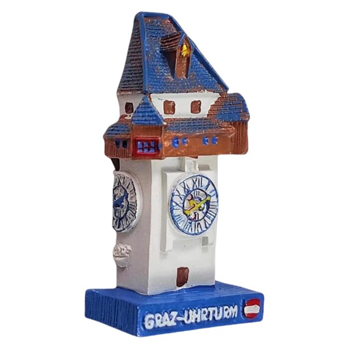 graz clock tower austria fridge magnets – graz uhrturm landmark souvenir & iconic city gift