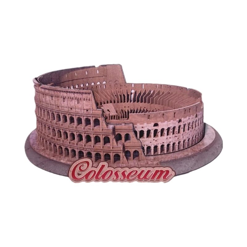 colosseum rome italy fridge magnet – historical landmark souvenir & magnetic decor