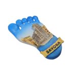 savona italy fridge magnet – footprint design seaside architecture souvenir & nautical memo accent