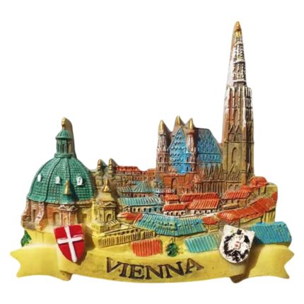 vienna austria cityscape fridge magnets – historic architecture souvenir & european landmark decor