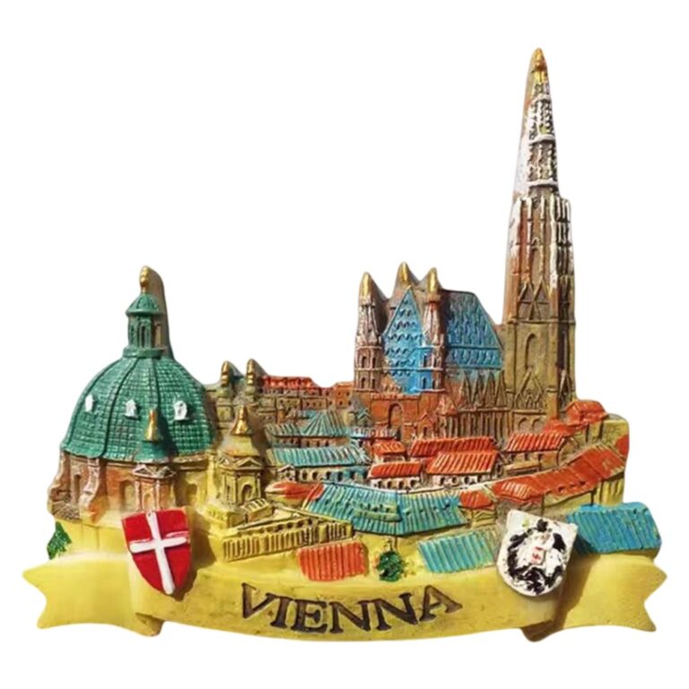 vienna austria cityscape fridge magnets – historic architecture souvenir & european landmark decor