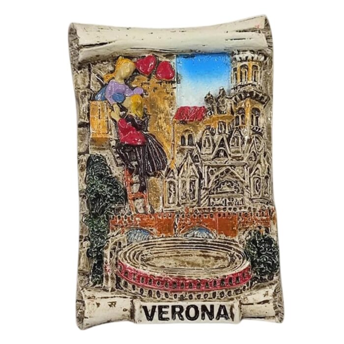 verona italy fridge magnet romantic travel souvenir & whiteboard decor