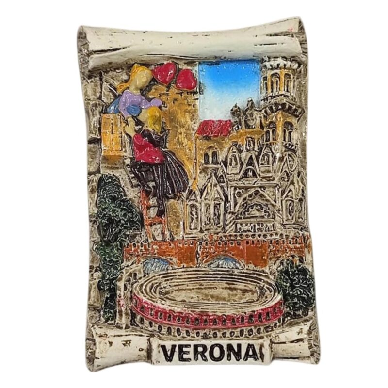 verona italy fridge magnet romantic travel souvenir & whiteboard decor