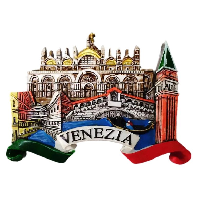 venice italy rialto bridge fridge magnet – scenic travel gift & fridge art ornament