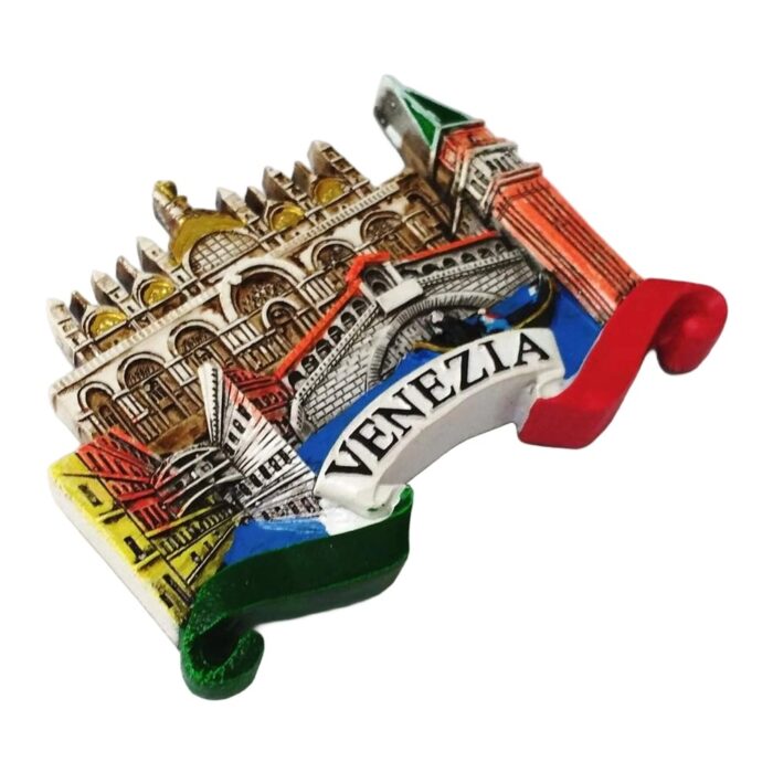 venice italy rialto bridge fridge magnet – scenic travel gift & fridge art ornament