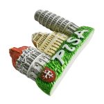 pisa italy fridge magnet – leaning tower landmark souvenir for italian travel collectors & memo board decor