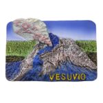 vesuvio volcano italy fridge magnet italian landmark collectible & travel gift idea