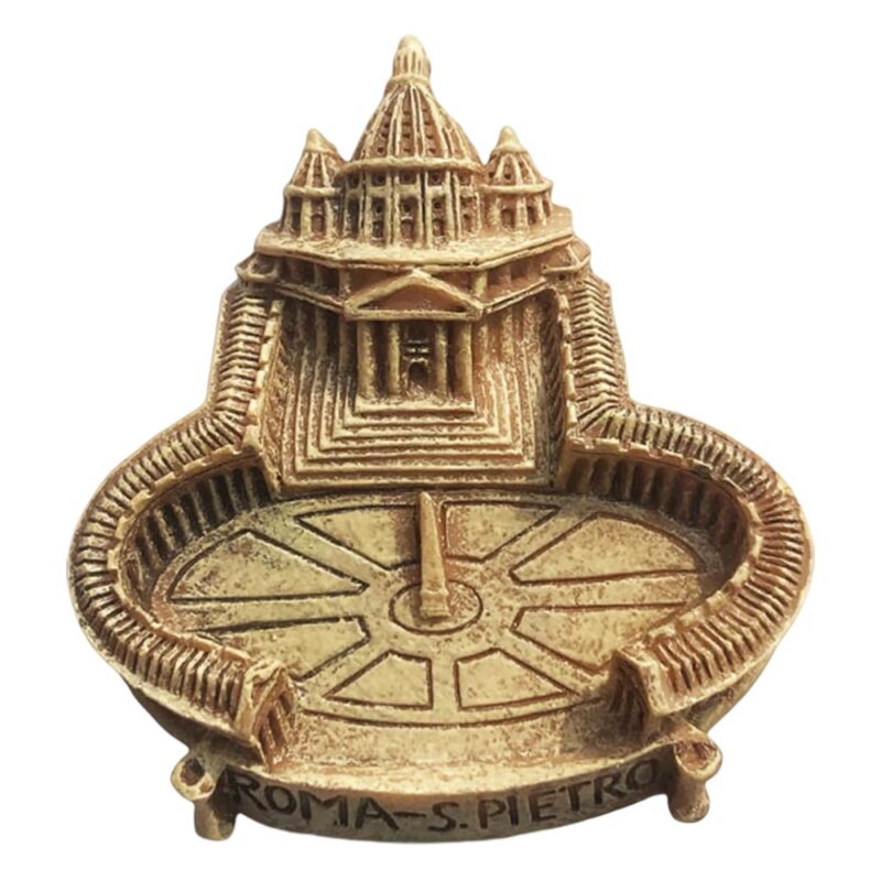 vatican city st. peter's basilica italy fridge magnet – european landmark travel souvenir & home office decor