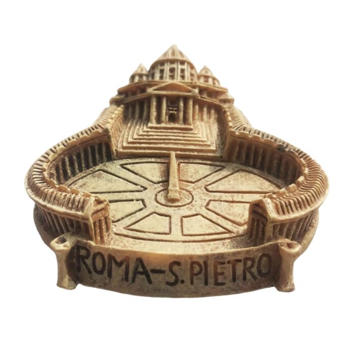 vatican city st. peter's basilica italy fridge magnet – european landmark travel souvenir & home office decor