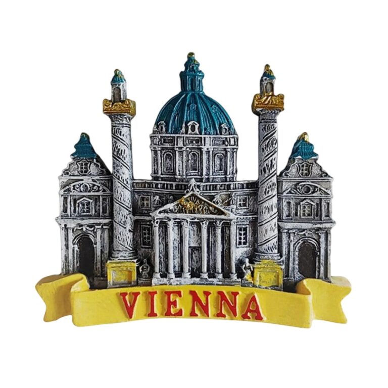vienna austria fridge magnet classic architecture landmark & elegant fridge display