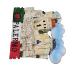 palermo italy fridge magnet architectural landmark souvenir & cultural travel keepsake