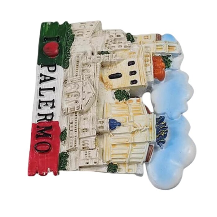 palermo italy fridge magnet architectural landmark souvenir & cultural travel keepsake
