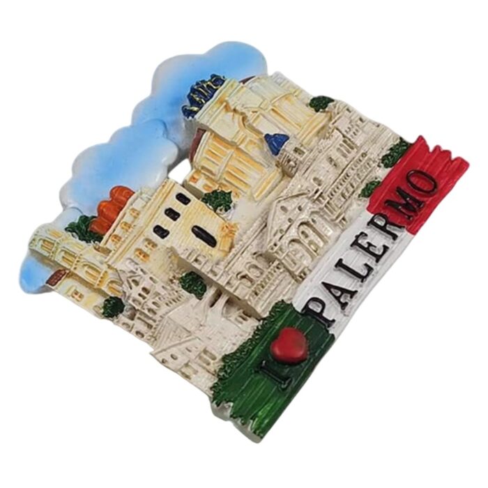 palermo italy fridge magnet architectural landmark souvenir & cultural travel keepsake