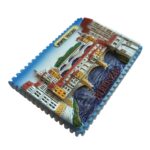 ponte vecchio florence fridge magnet – travel memory gift & decorative memo magnet