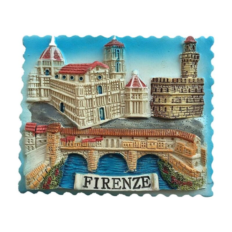 florence italy fridge magnet – firenze landmark souvenir & whiteboard decor