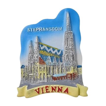 vienna stephansdom cathedral fridge magnets – austria travel souvenir & historical building decor