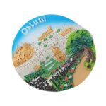 ostuni italy fridge magnet – white city of puglia scenic travel gift & wall note decor
