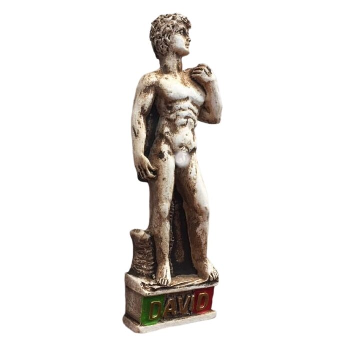 david statue italy fridge magnet – michelangelo’s renaissance sculpture souvenir & classic decor gift