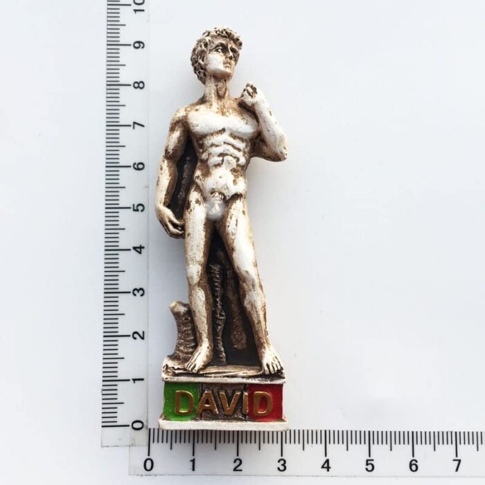 david statue italy fridge magnet – michelangelo’s renaissance sculpture souvenir & classic decor gift