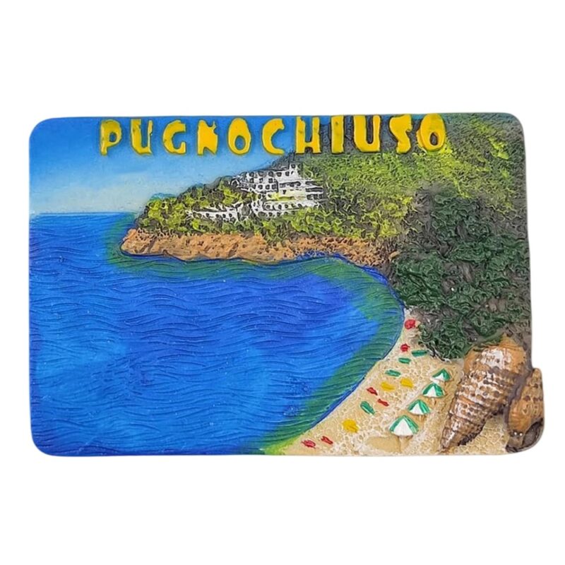 pugnochiuso italy fridge magnet adriatic coast travel keepsake & summer beach decor