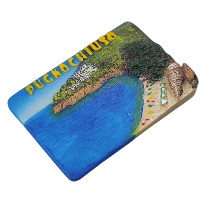 pugnochiuso italy fridge magnet adriatic coast travel keepsake & summer beach decor