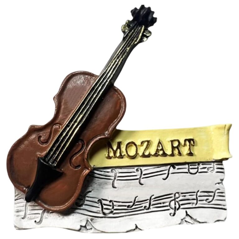 mozart austria fridge magnet musical violin souvenir & artistic memo board ornament