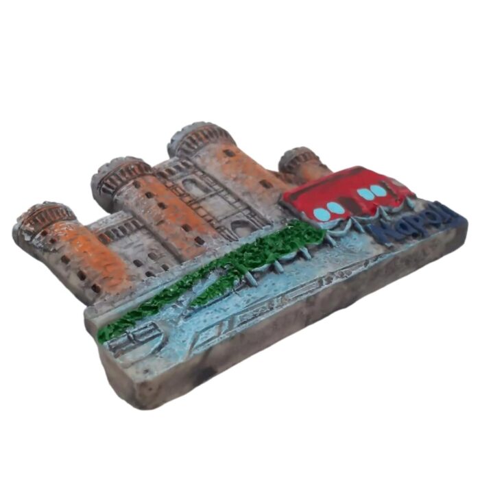 napoli italy castle fridge magnet – travel keepsake & memo board decor