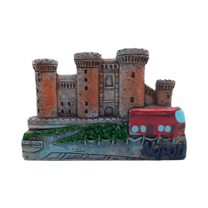napoli italy castle fridge magnet – travel keepsake & memo board decor