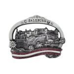 salzburg austria fridge magnet – scenic city landmark design, travel souvenir & vintage fridge decor