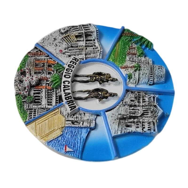reggio calabria italy fridge magnet southern italy landmark gift & cultural wall accent