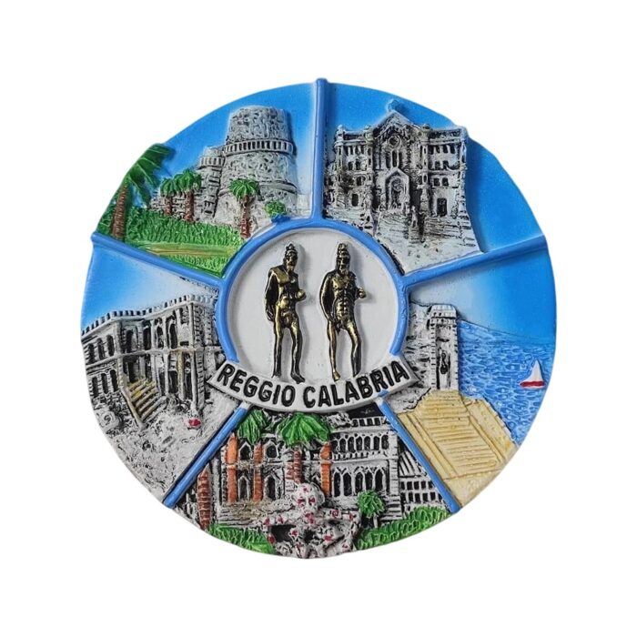 reggio calabria italy fridge magnet southern italy landmark gift & cultural wall accent