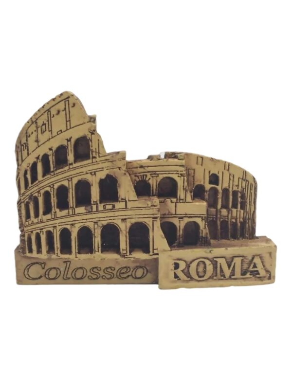 rome italy fridge magnet – colosseum (colosseo roma) 3d souvenir for ancient architecture lovers & elegant home decor